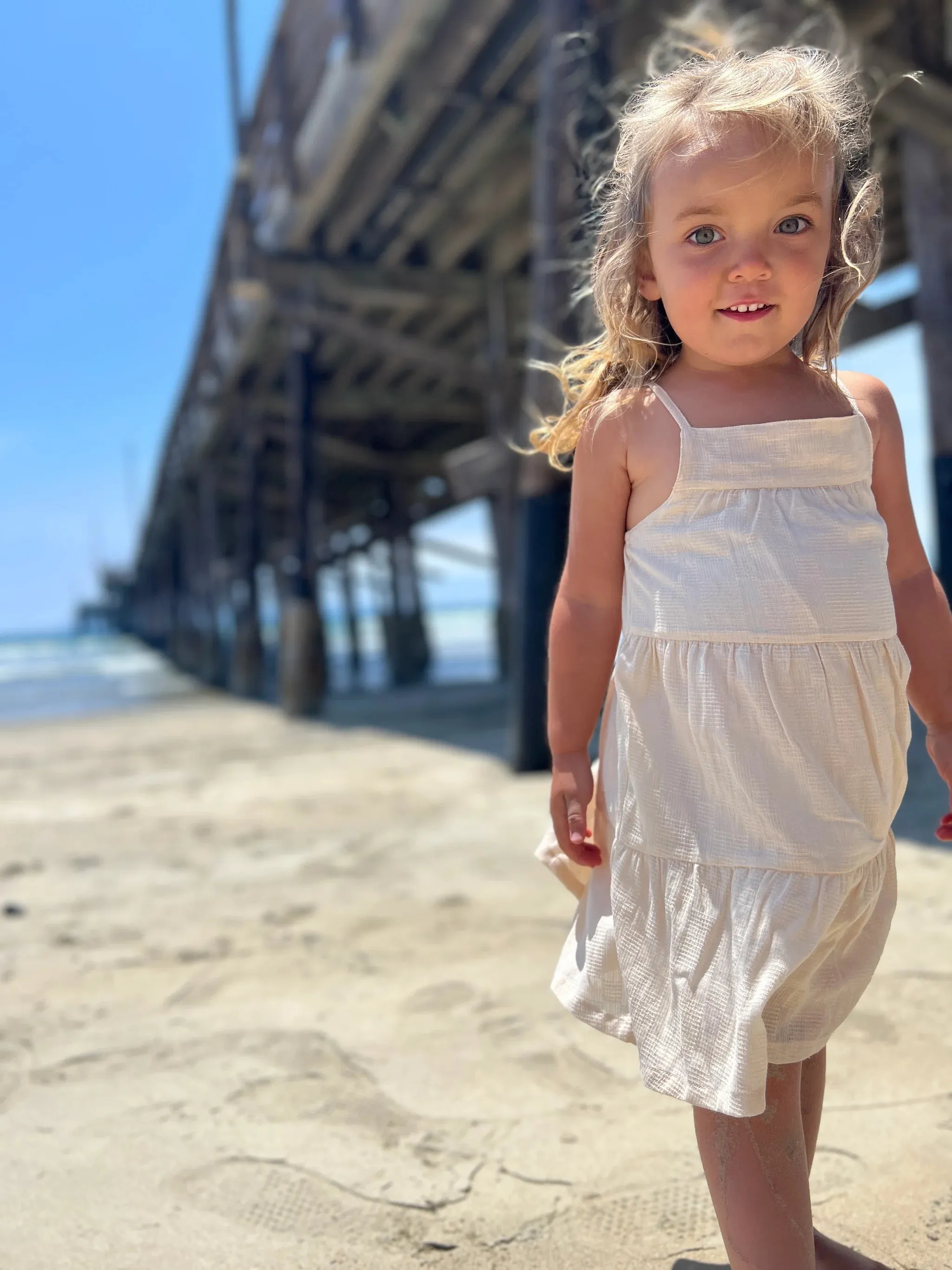 Paula Dress Ivory