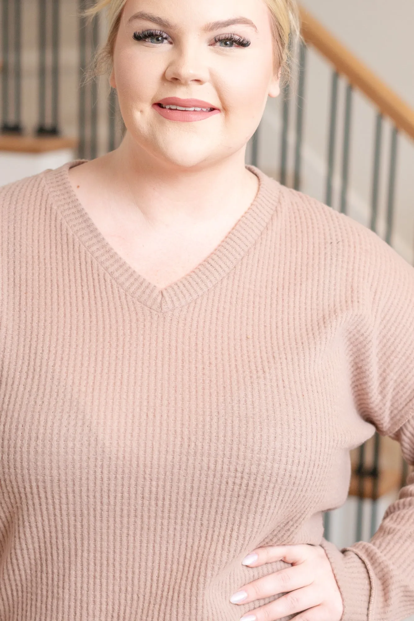 Plus Size Kelley Layering Top - Taupe