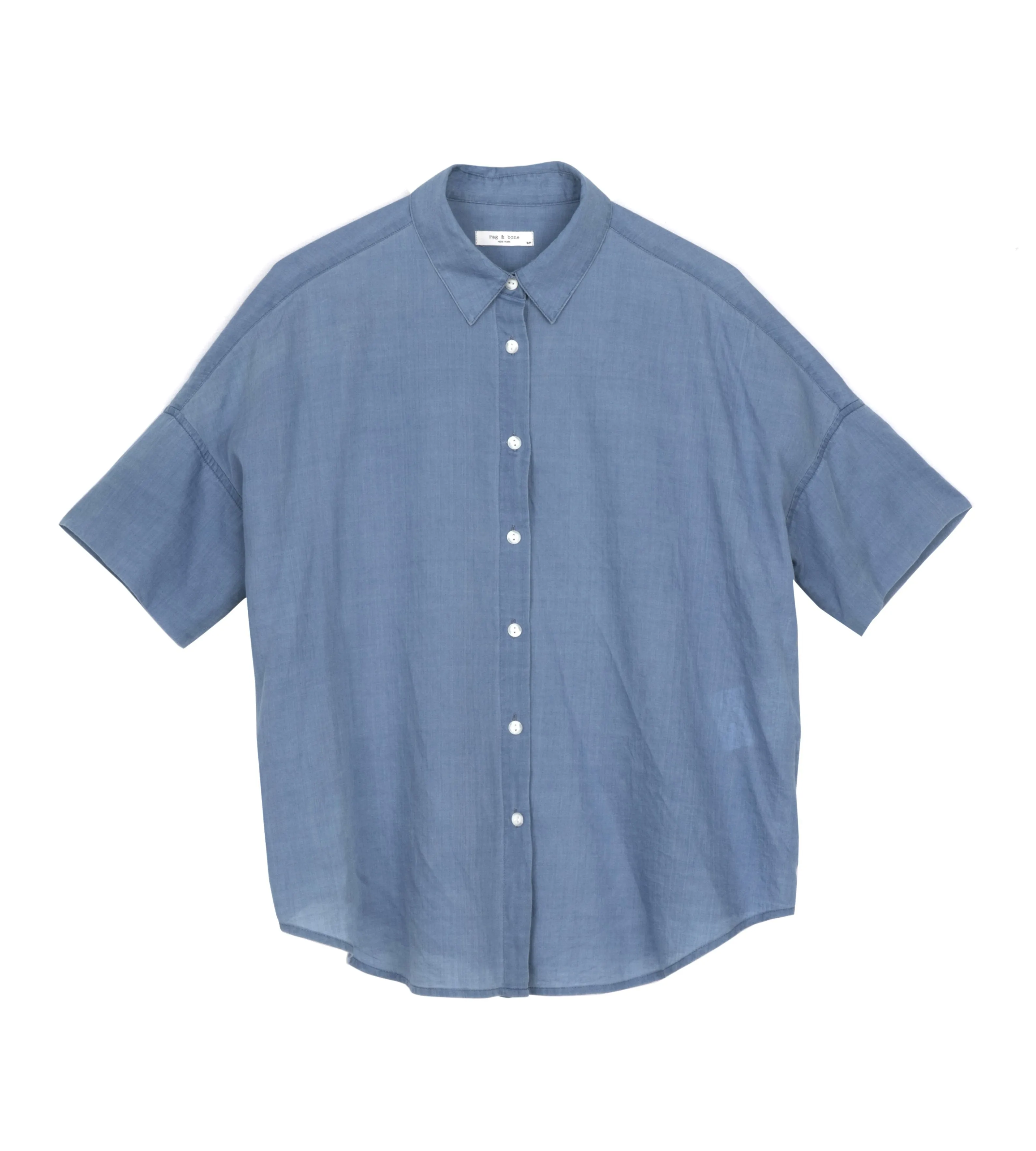 Rag & Bone - Tie Shirt in Lightening Dust
