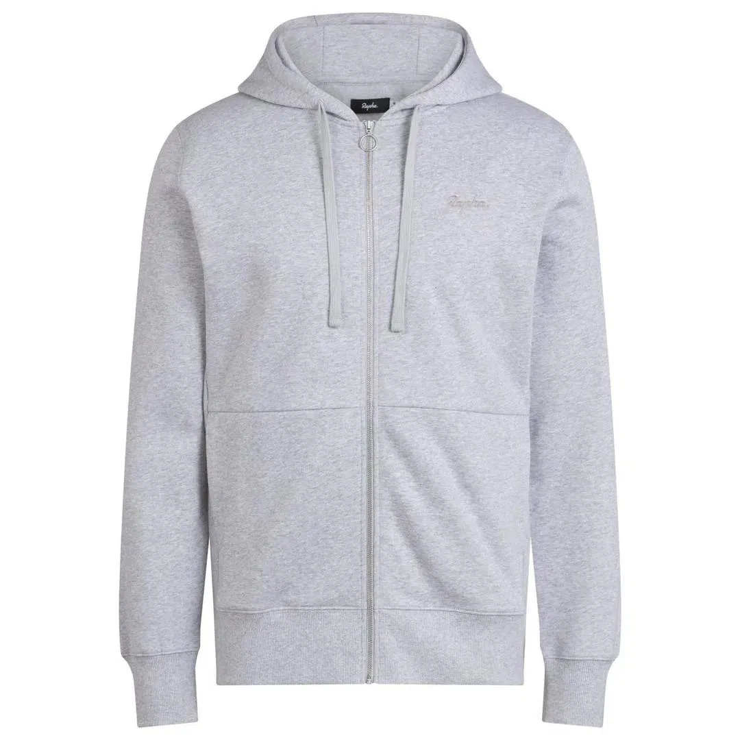 RAPHA Logo Hoodie - Light Grey LGM
