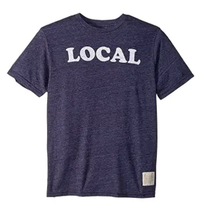 Retro Brand - LOCAL Tee in Heather Navy