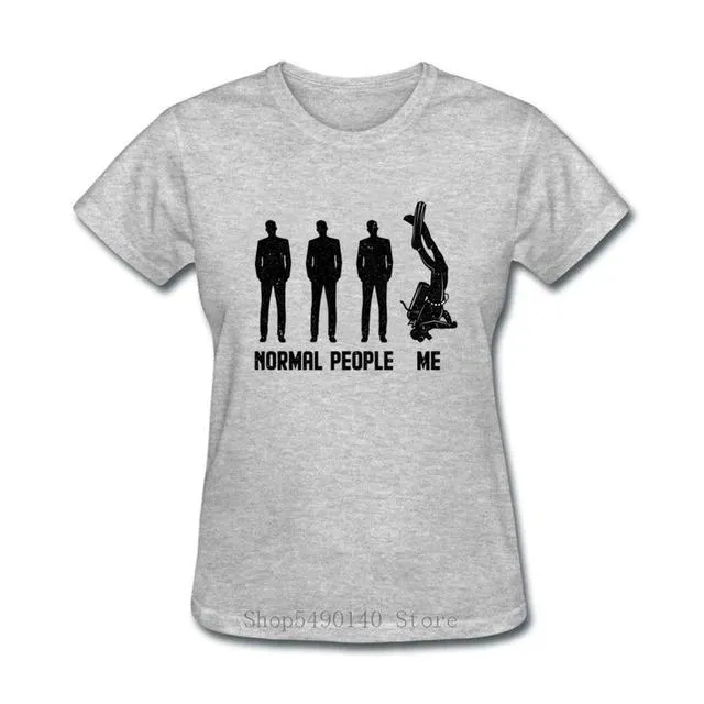Scuba diving T-Shirt for Women | Normal People, Me