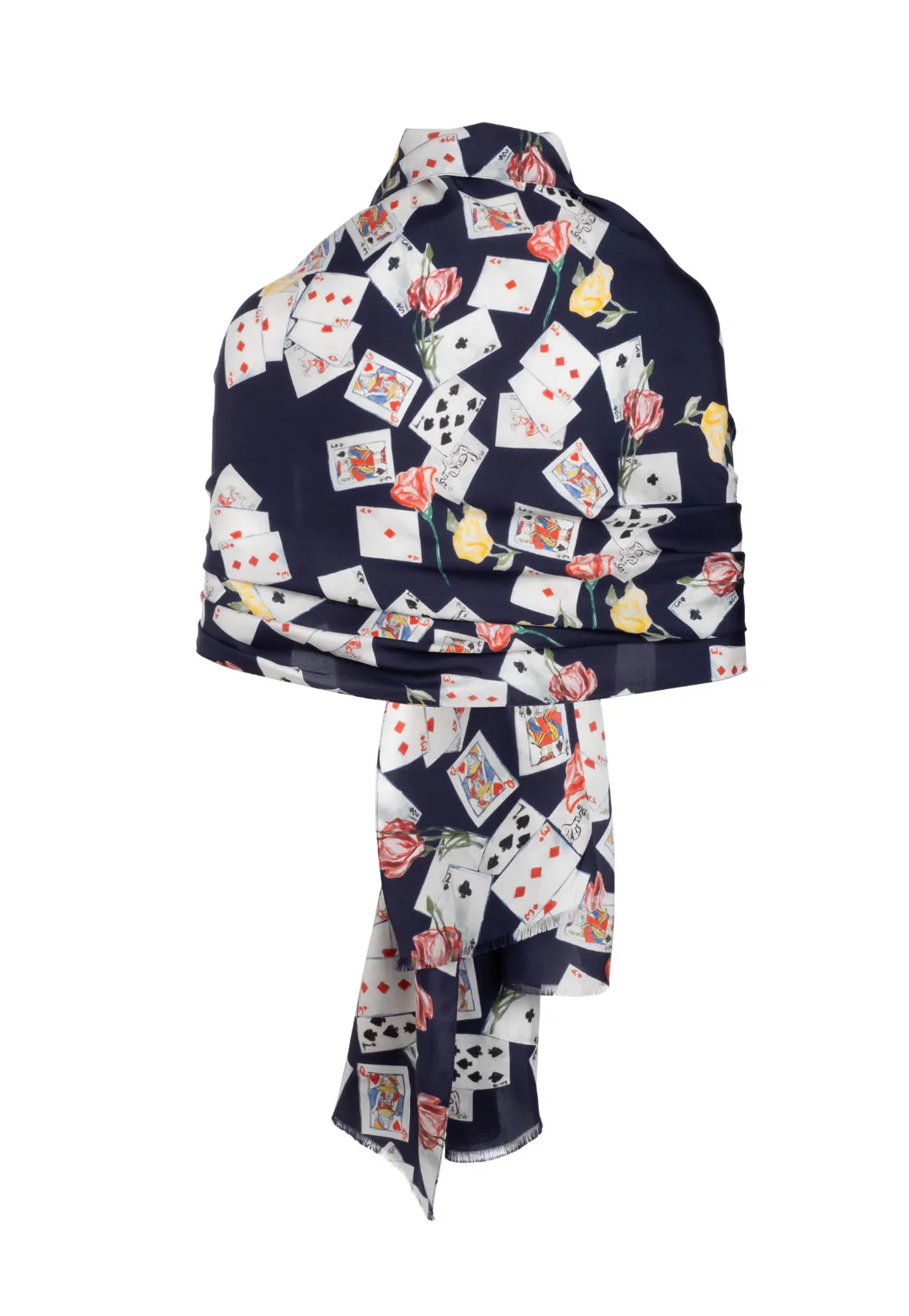 Silk Scarf in Dealer's Choice