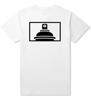 Spraycan Rectangle Logo Graffiti T-Shirt