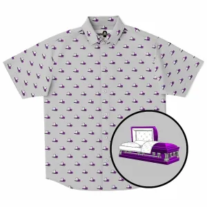 Subtle-Tee Purple Casket on Light Grey