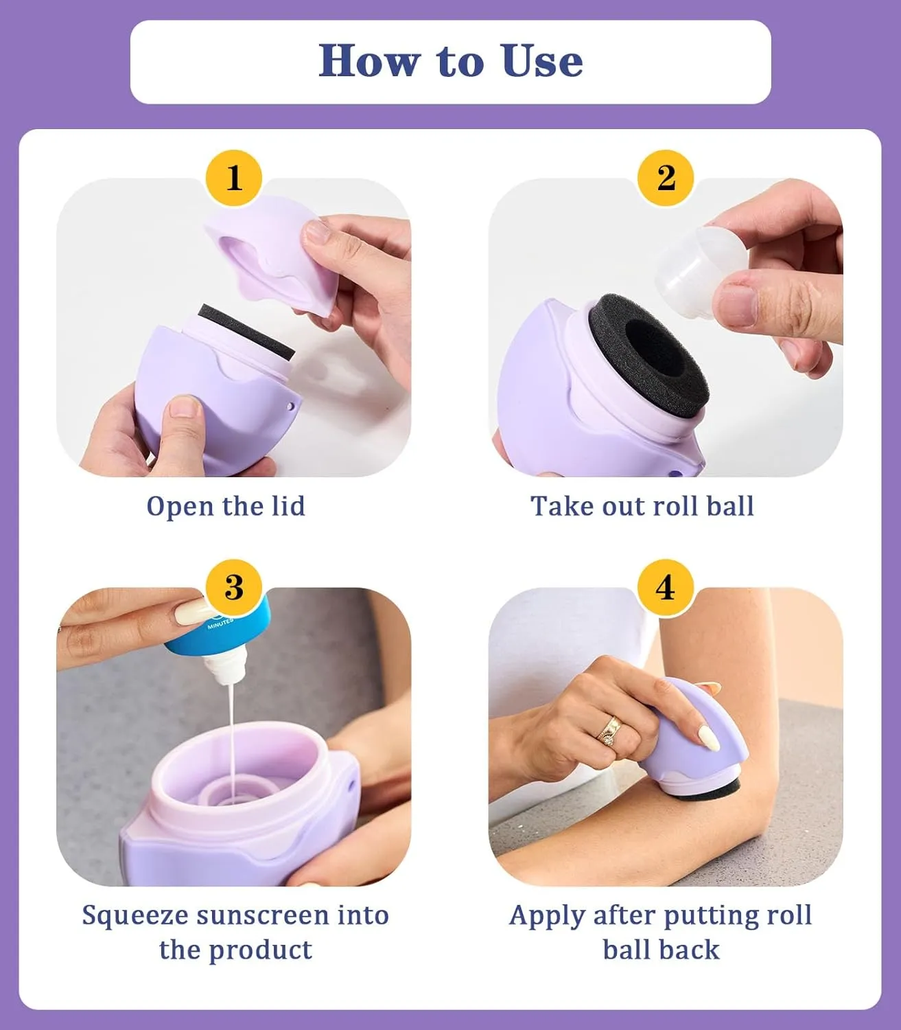 Summer Hot Sale 49% OFF - Sunscreen Applicator