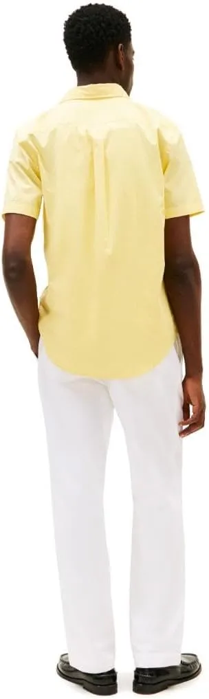 Tommy Hilfiger Short Sleeve Poplin Regular Fit, Men's Button Down Shirts