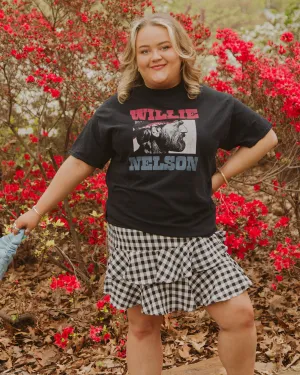 Willie Nelson Bandana Black Thrifted Tee (FINAL SALE)