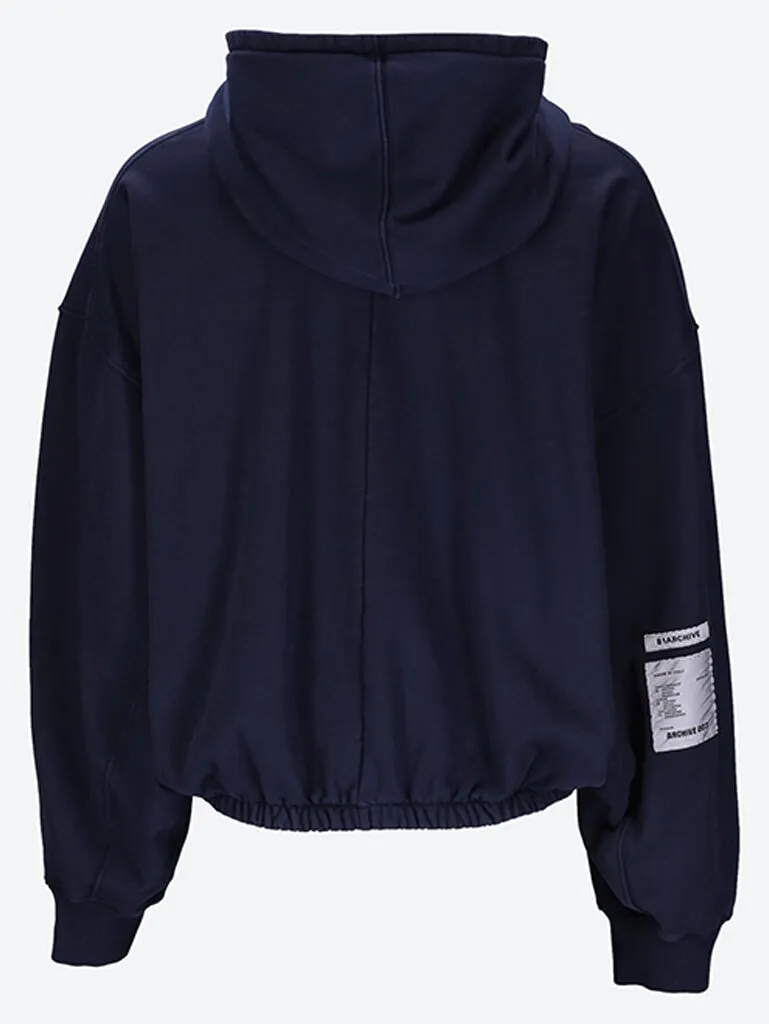 Zip up hoodie